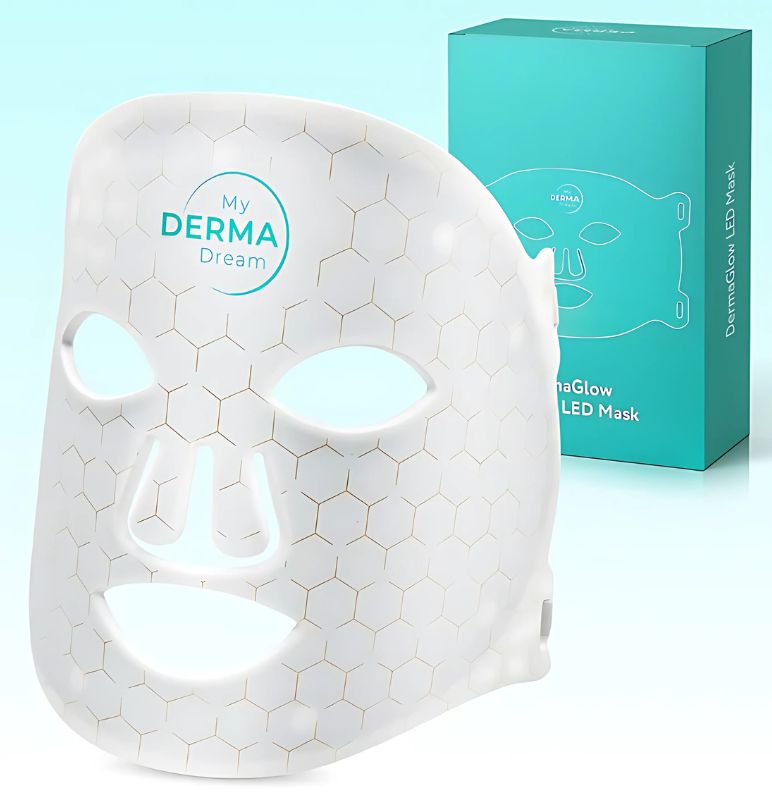 DermaGlow LED Light Therapy Mask