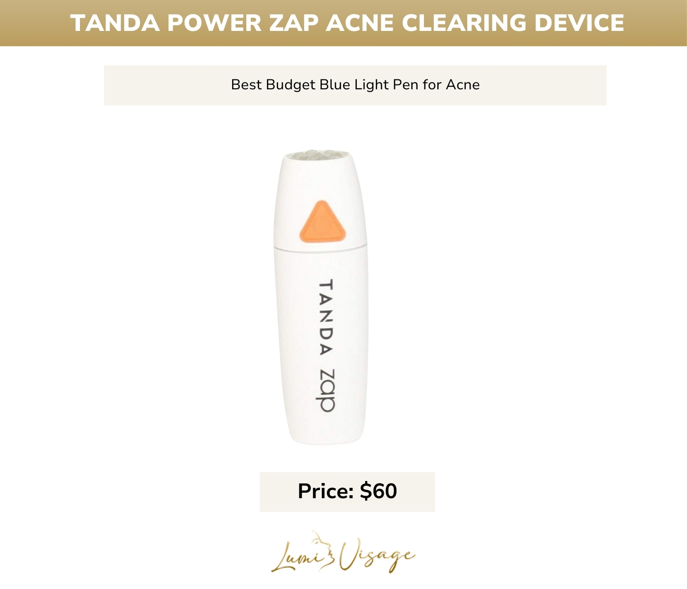 Tanda Power Zap Acne Clearing Device