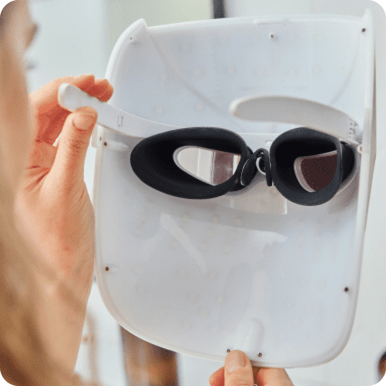 Built-in Eye Protection