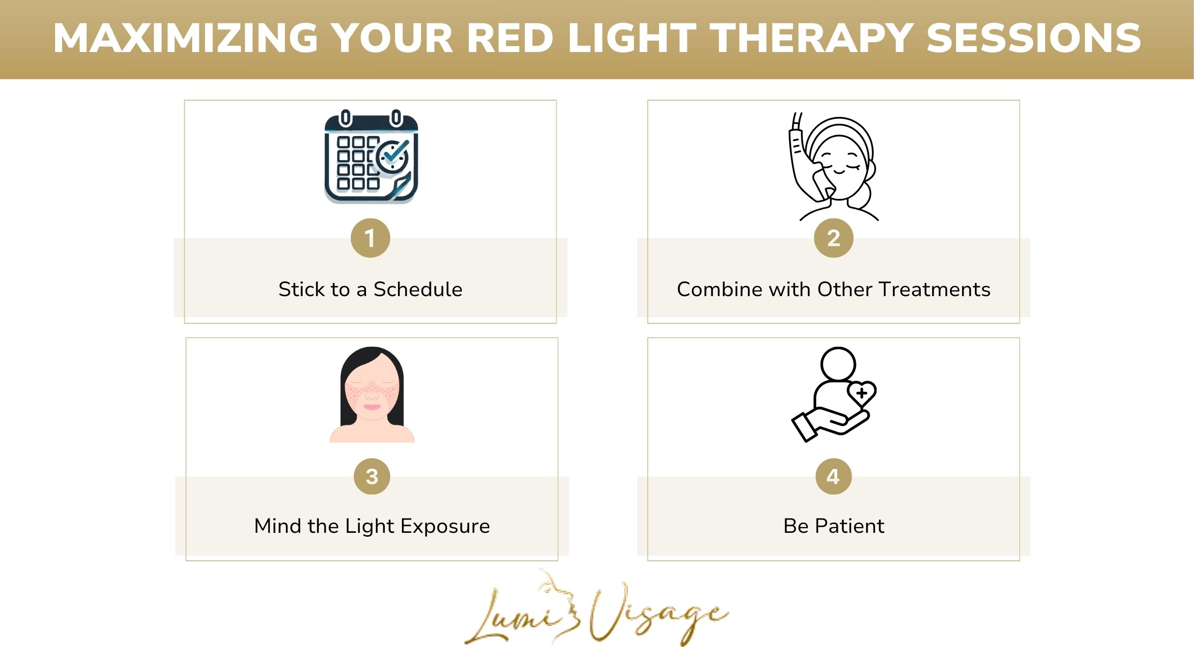 maximizing red light therapy sessions