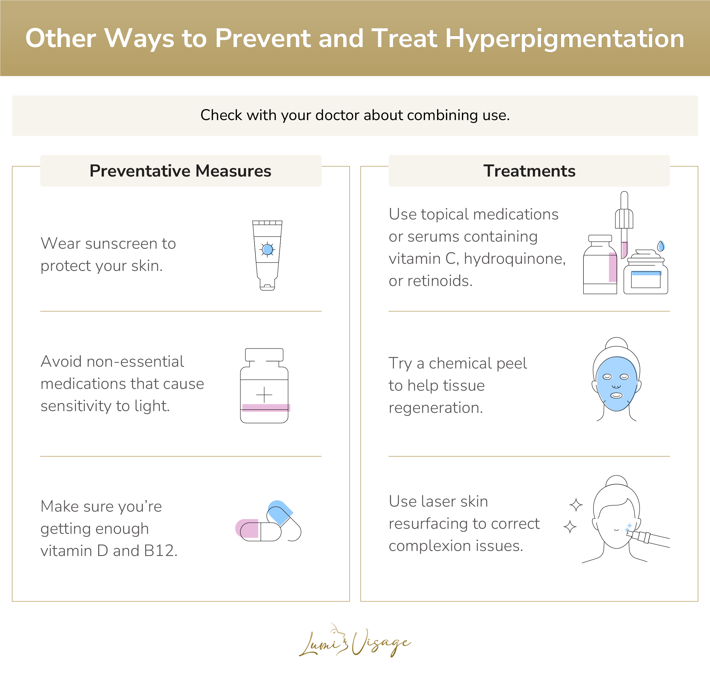 other ways to prevent and treat hyperpigmentation